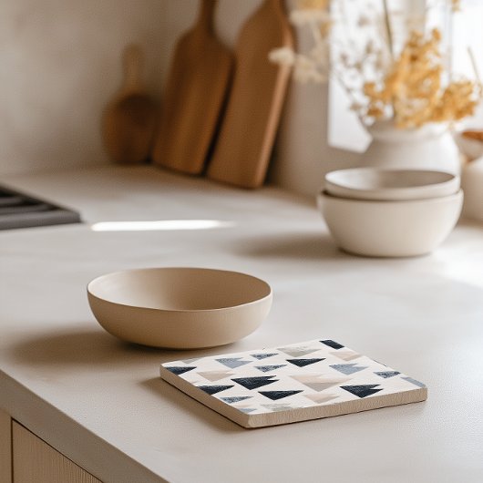 Scandinavisch Onderzetter van Bergsteen