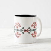 Scandinavisch ontwerp tweekleurige koffiemok (Voorkant rechts)