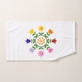 Scandinavisch opwindingswiel handdoek (Handdoek)