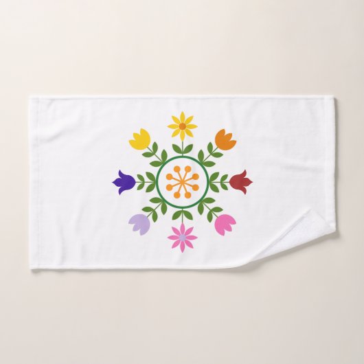 Scandinavisch opwindingswiel handdoek (Handdoek)