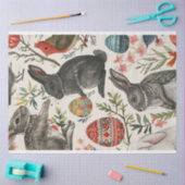 Scandinavisch Pasen Konijn Ei Etnische Tissuepapier (Craft)