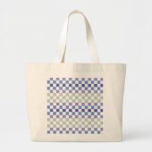 Scandinavisch Pastel Minimal Geometrisch Grote Tote Bag (Voorkant)