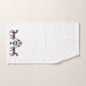 Scandinavisch Patroon Paard Bad Handdoek (Handdoek)