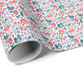 Scandinavisch patroonnoords cadeaupapier (Rol Hoek)