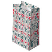 Scandinavisch rendier klein cadeauzakje (Achterkant Gekanteld)