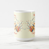 Scandinavisch Rendier Nordic Christmas Design Koffiemok (Center)