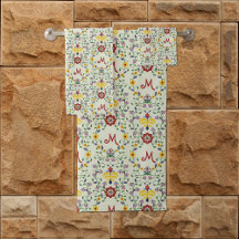 Scandinavisch Rosemaling Monogram Patroon Nordic