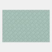 Scandinavisch rustiek minimaal folk patroon inpakpapier vel (Voorkant 2)