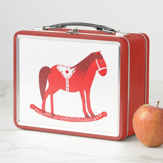 Scandinavisch schommelpaard (In situ)