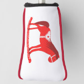 Scandinavisch schommelpaard golfheadcover (Draai 90)