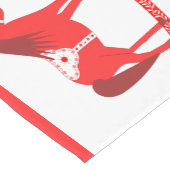 Scandinavisch schommelpaard korte tafelloper (Hoek)