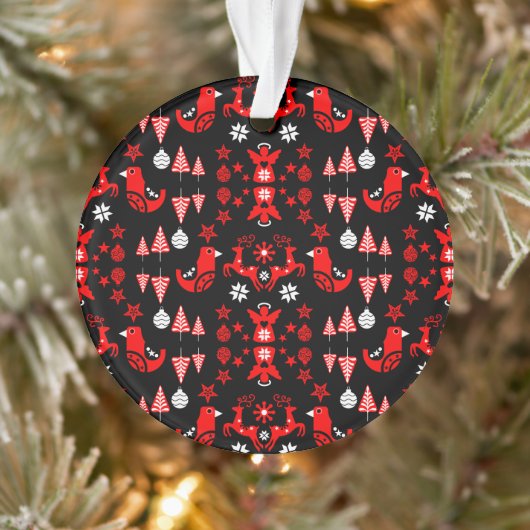 Scandinavisch seizoensgebonden interieur ornament (Boom)