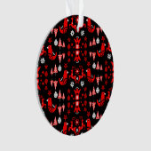 Scandinavisch seizoensgebonden interieur ornament (voorkant)
