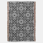 Scandinavisch Selburose-kerstpatroon Deken (Voorkant Verticaal)