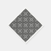 Scandinavisch Selburose-kerstpatroon Servet (Hoek)