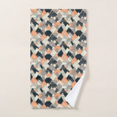 Scandinavisch stijlbergpatroon bad handdoek (Handdoek)
