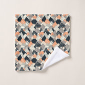 Scandinavisch stijlbergpatroon bad handdoek (Wasdoekje)