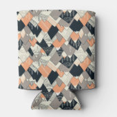 Scandinavisch stijlbergpatroon blikjeskoeler (Achterkant)