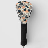 Scandinavisch stijlbergpatroon golfheadcover (Voorkant)