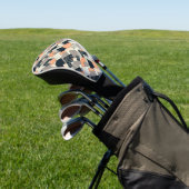 Scandinavisch stijlbergpatroon golfheadcover (Insitu)