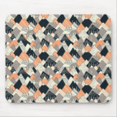 Scandinavisch stijlbergpatroon muismat (Voorkant)