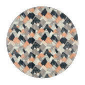 Scandinavisch stijlbergpatroon snijplank (Voorkant)