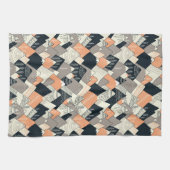 Scandinavisch stijlbergpatroon theedoek (Horizontaal)