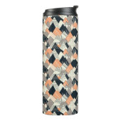 Scandinavisch stijlbergpatroon thermosbeker (Gedraaid links)