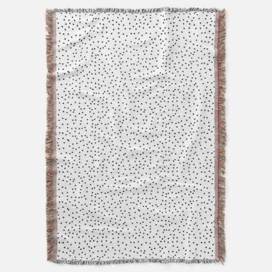 Scandinavisch stijldriehoekspatroon deken (Voorkant Verticaal)