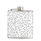 Scandinavisch stijldriehoekspatroon heupfles (Voorkant)