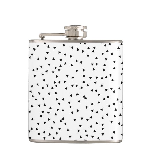 Scandinavisch stijldriehoekspatroon heupfles (Voorkant)