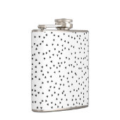 Scandinavisch stijldriehoekspatroon heupfles (Rechts)