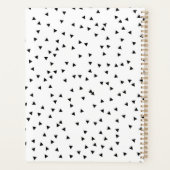 Scandinavisch stijldriehoekspatroon planner (Achterkant)