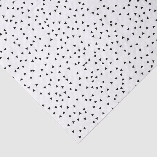Scandinavisch stijldriehoekspatroon tissuepapier (Detail)