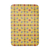 Scandinavisch stijlgeometric Floral Pattern Badmat (Voorkant Verticaal)