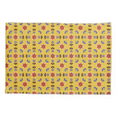 Scandinavisch stijlgeometric Floral Pattern Kussensloop (Achterkant-Links)