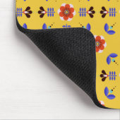 Scandinavisch stijlgeometric Floral Pattern Muismat (Hoek)