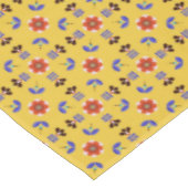 Scandinavisch stijlgeometric Floral Pattern Tafelkleed (Gekanteld)