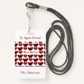 Scandinavisch Stijlinstituut Badge (Achterkant met draagriem)