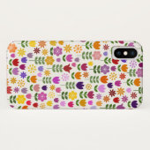 Scandinavisch stijlventilatorpatroon Case-Mate iPhone case (Achterkant (horizontaal))