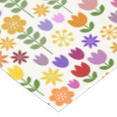 Scandinavisch stijlventilatorpatroon tafelkleed (Gekanteld)