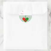 Scandinavisch stro mand cadeau Label (Tas)