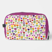 Scandinavisch Style Flowers Pattern Toilettasje (Voorkant)