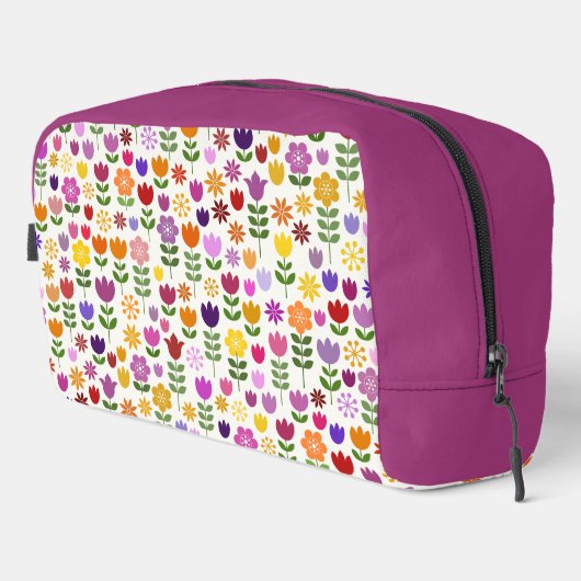 Scandinavisch Style Flowers Pattern Toilettasje (Rechterhoek)
