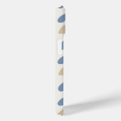 Scandinavisch Volkse Bloem Streeppatroon Case-Mate iPhone Case (Achterkant / Rechts)
