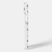 Scandinavisch Volkse Bloem Streeppatroon Case-Mate iPhone Case (Achterkant / Links)