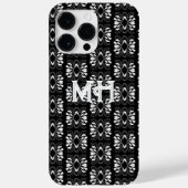Scandinavisch zwart-wit modern flair ontwerp Case-Mate iPhone case (Achterkant)