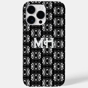 Scandinavisch zwart-wit modern flair ontwerp Case-Mate iPhone 14 pro max hoesje