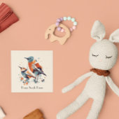 Scandinavische Abstracte vogels, aanpasbaar