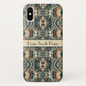 Scandinavische Art Deco aanpasbaar Case-Mate iPhone Case (Achterkant)
